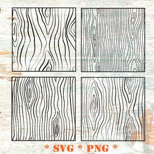 Wood Grain SVG,  Square Piece wood texture svg, wood grain template svg, tree texture svg, wood grain plank svg