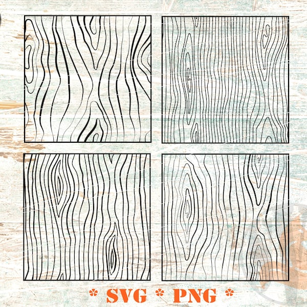 Wood Grain SVG,  Square Piece wood texture svg, wood grain template svg, tree texture svg, wood grain plank svg