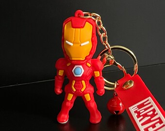 Iron Man Keychain - Etsy UK