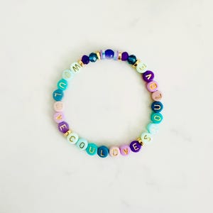 Would’ve Could’ve Should’ve Lyric Friendship Bracelet | Taylor Eras Tour Merch Midnights | Fancy Beaded Custom Birthday Gift | ONLY ONE
