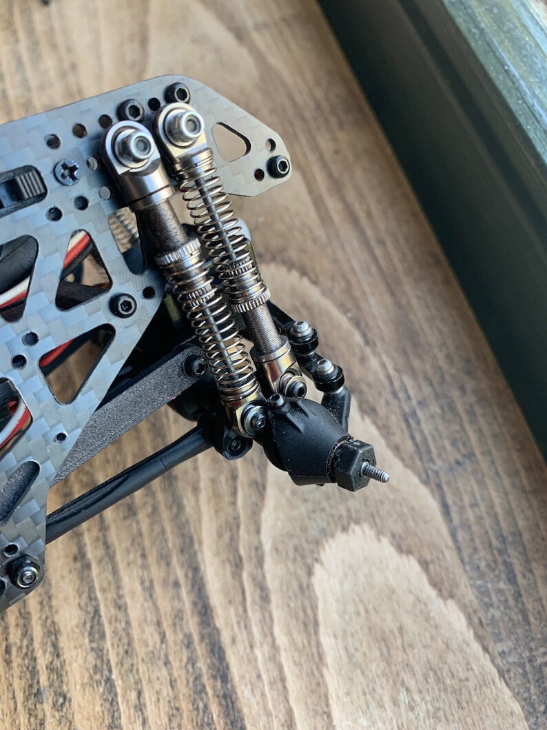 4x Carbon Fiber Dual Shock Mounts for Axial SCX24 Axle Etsy Singapore