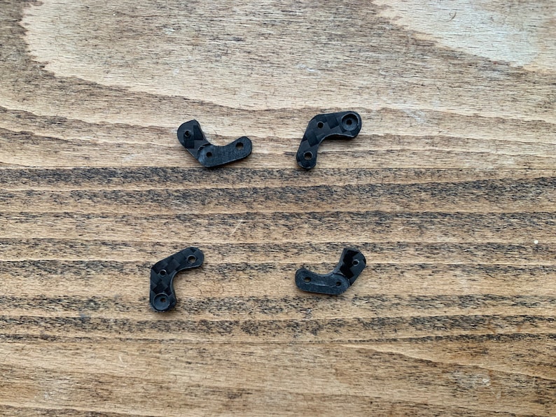 4x Carbon Fiber Dual Shock Mounts for Axial SCX24 Axle Etsy