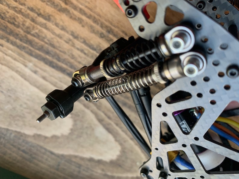 4x Carbon Fiber Dual Shock Mounts for Axial SCX24 Axle Etsy Singapore