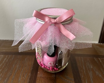 Pedicure in a Jar!  Bridal Shower/Baby Shower Prizes/Favors/Mother’s Day/Gift for Her