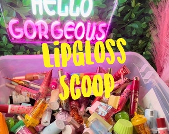 Lucky Lipgloss Scoop! Süße Lippenprodukte in jeder Kugel!! Geschenkideen für Muttertag/Ostern/Valentinstag/Weihnachtsgeschenke