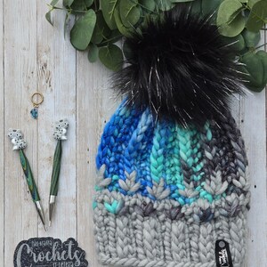 Luxury Hand Knit Beanie - Hand Made - Adult - Winter Hat - Winter Accessories - This Mama Crochets, Etc - Beanie - Wool