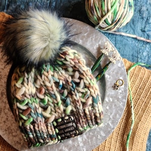 Luxury Hand Knit Beanie - Hand Made - Adult - Winter Hat - Winter Accessories - This Mama Crochets, Etc - Beanie - Teen