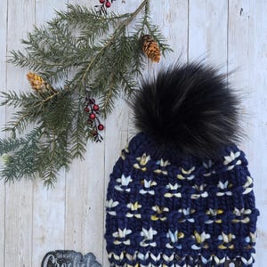 Luxury Hand Knit Beanie - Hand Made - Adult - Winter Hat - Winter Accessories - This Mama Crochets, Etc - Beanie