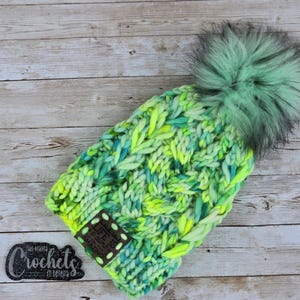 Luxury Hand Knit Beanie - Hand Made - Adult Small - Winter Hat - Winter Accessories - This Mama Crochets, Etc - Beanie
