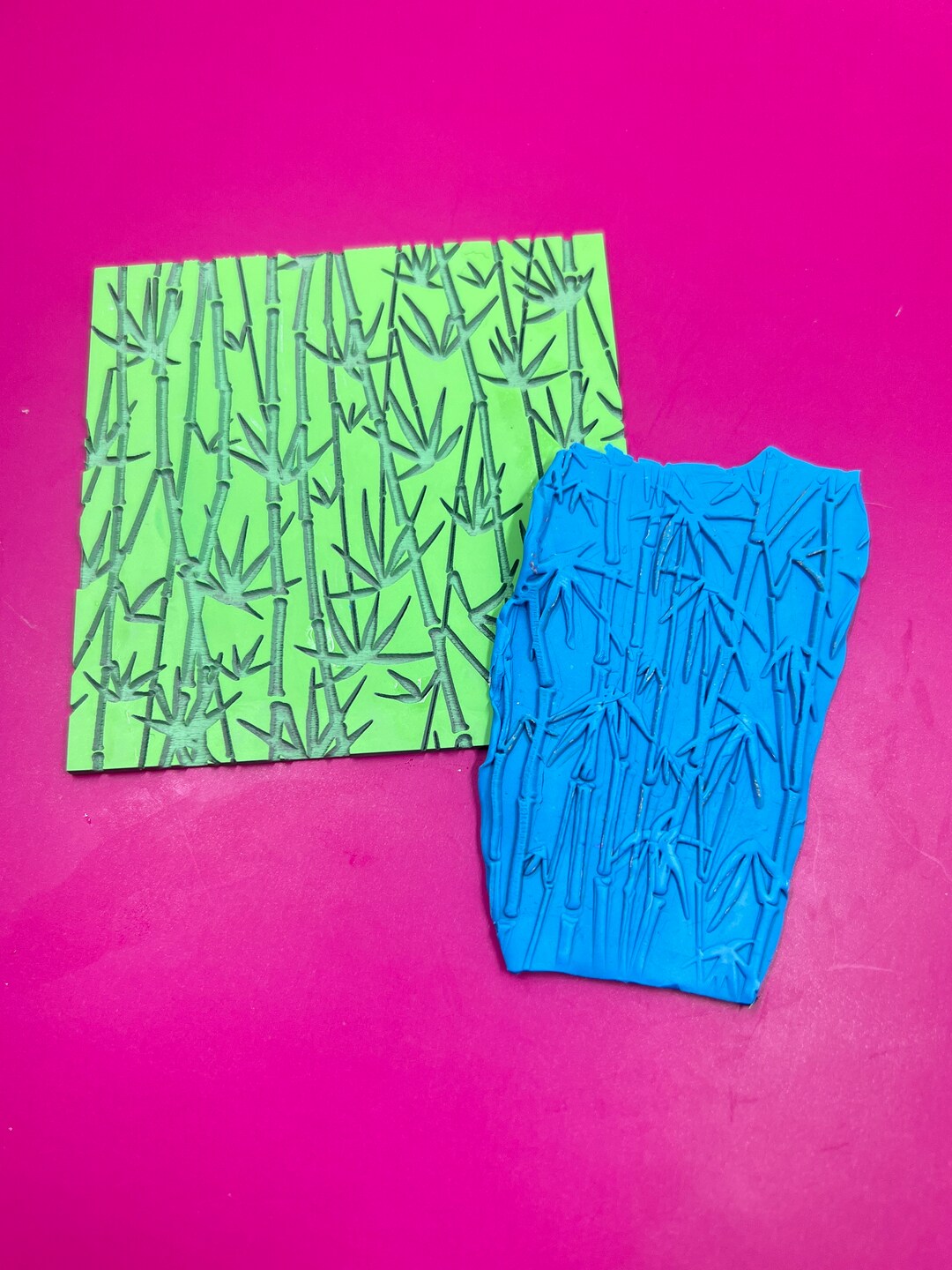 Texture Mat, Polymer Clay Texture Mat | Bamboo - Etsy