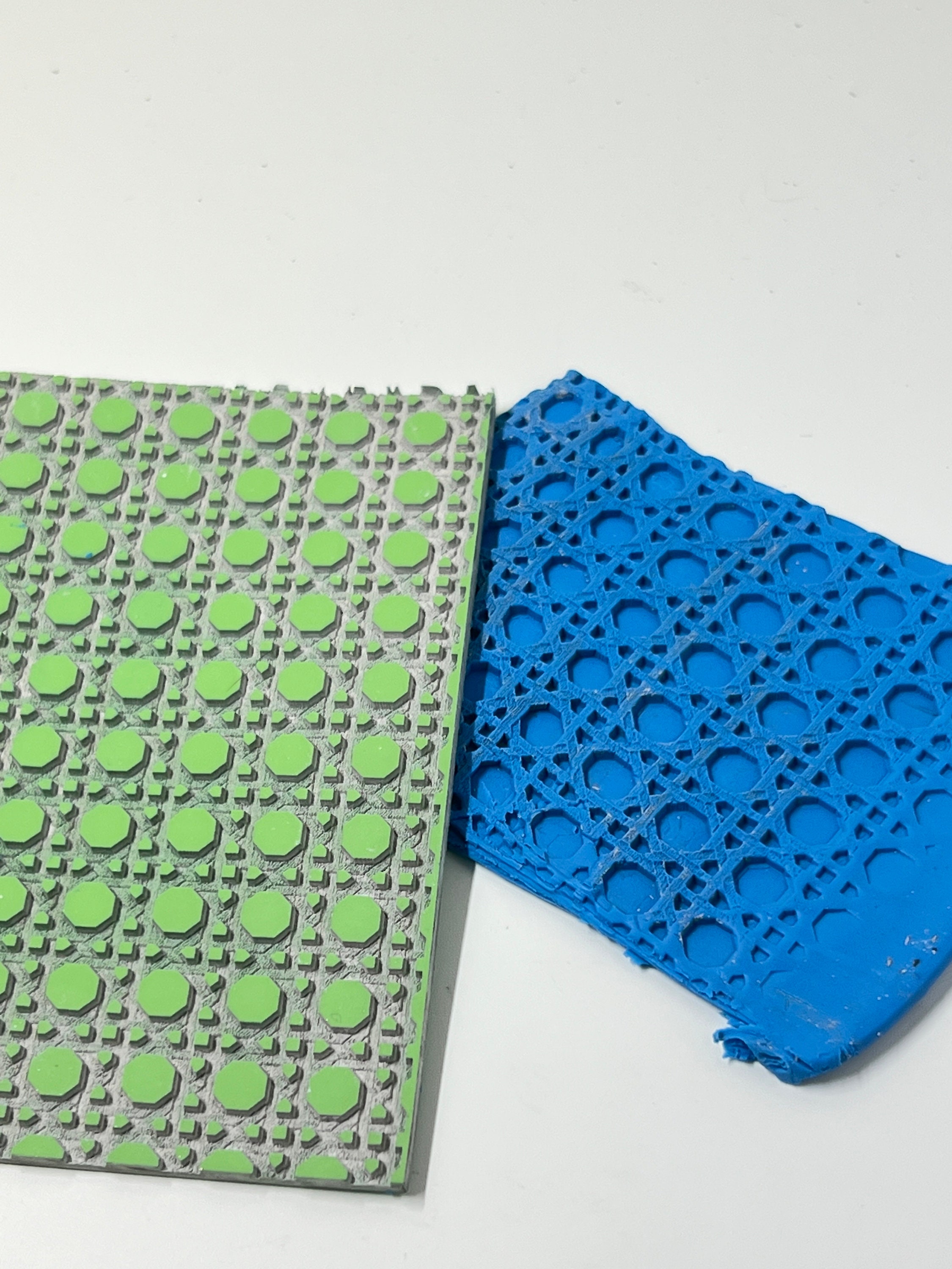 Texture Mat, Polymer Clay Texture Mat| Cane Wicker - Etsy