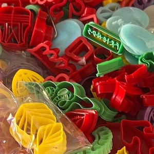 Misprint Pack - Zufällige Ausstecher - Polymer Ton Ausstecher Fehldrucke und FOTO Lager SCHNÄPPCHEN