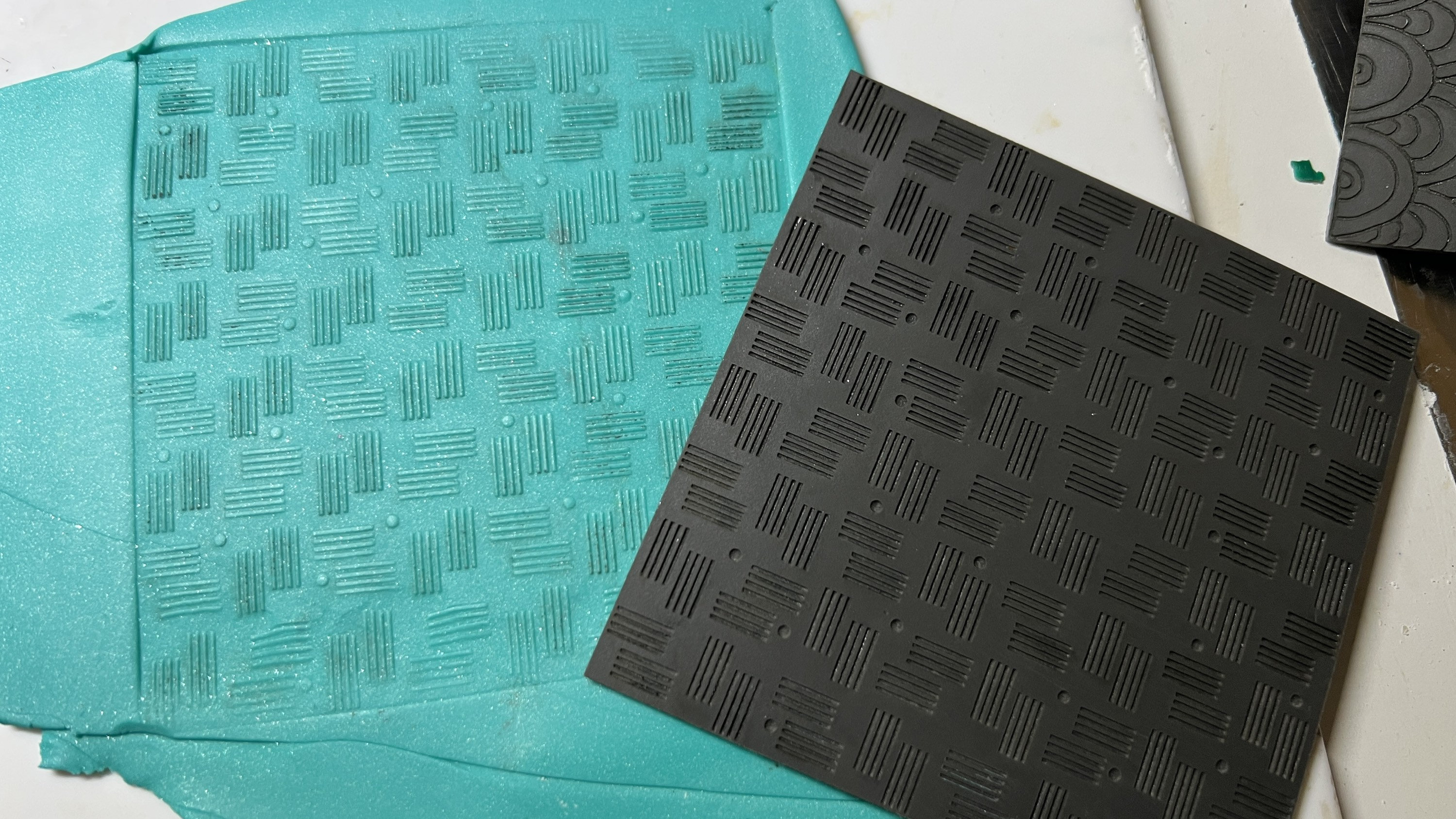 Texture Mat, Polymer Clay Texture Mat - Etsy