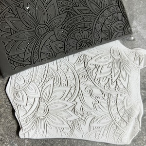 Texture mat, polymer clay texture mat