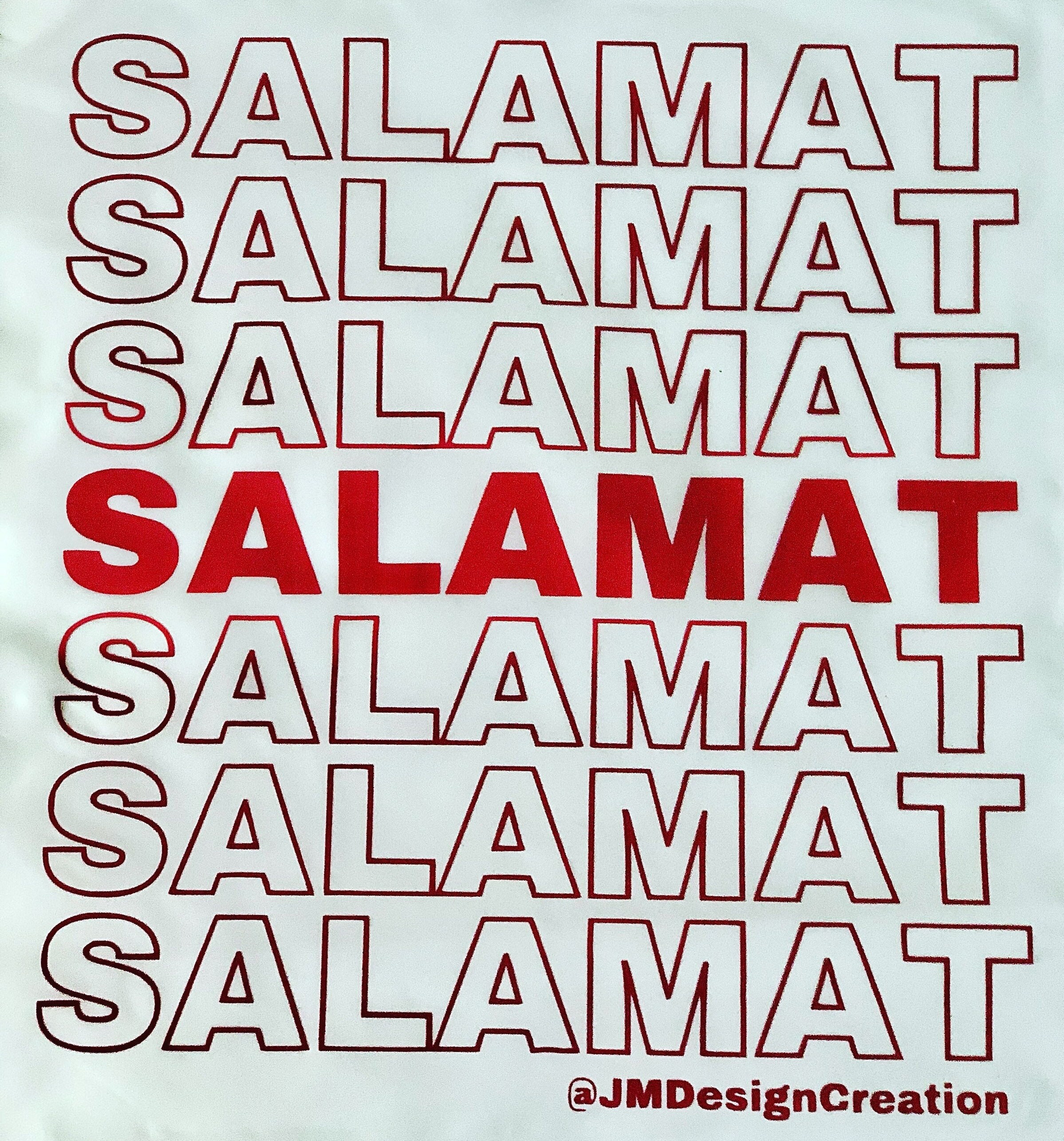 SALAMAT TOTE BAG filipino thank you tote bag filipino merch reusable bag packable tote