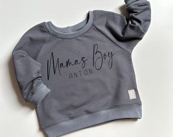 Sweater Mamas Boy/Girl, Daddys Boy/Girl, mit Namen, individualisierbar, Pullover, Sommersweat,