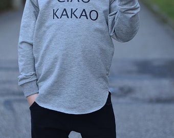 Oversize Pullover mit Plott (Ciao Kakao)