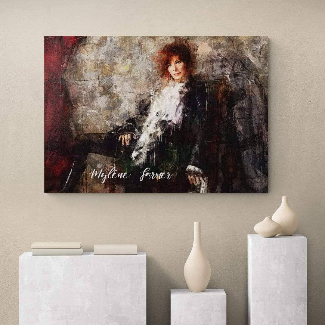 Tableau Mylène Farmer Désenchantée