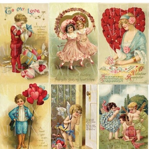 13 PNG, Valentines PNG Bundle, Valentines Day, Valentine PNG, Valentines Day, Clipart, Clip Art, Vintage Valentine, Ephemera, Card, Digital