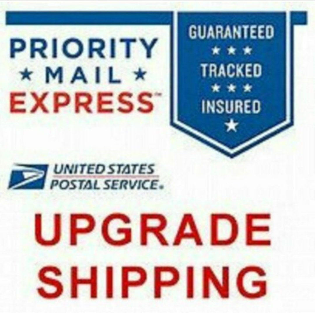 USPS Priority Express Shipping Upgrade Etsy