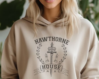 Hawthorne House Hoodie, Inheritance Games Hoodie, Classic Literature, Jennifer Lynn Barnes, Book Lover Gift, House Seven Gables