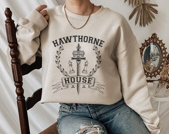 Hawthorne House Sweatshirt, Inheritance Games Sweatshirt, Classic Literature, Jennifer Lynn Barnes, Book Lover Gift, House Seven Gables