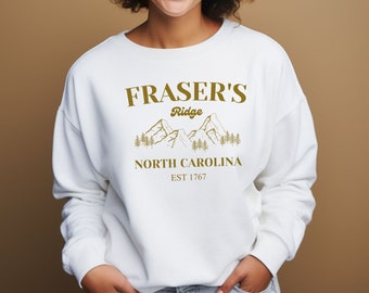 Fraser's Ridge Sweatshirt, Diana Gabaldon, Book Merch, Fraser's Ridge North Carolina, Outlander Merch, Bookish, Jamie Fraser Sweater