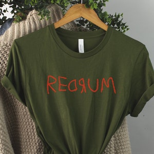 Redrum Stanley Kubrick Horror Film, The Shining Inspired Tee, A Novel By Stephen King Shirt, Stephen King Fan Gift, Halloween T-Shirt