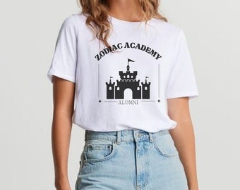 Sternzeichen Akademie T-Shirt, Alumni Shirt, Bücherwurm Shirt, Bibliophile, Sternzeichen Akademie Merch, Caroline Peckham Shirt, Buchliebhaber Geschenk