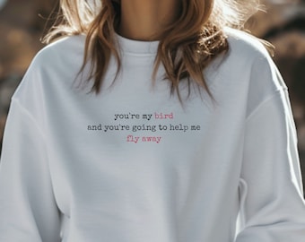 Aaron Warner Sweatshirt, Shatter Me Merch, 45 Sector CCR Quote Sweater, BookTok Merch, Bookish Merch, Book Merch, lyhfml, Kenji Kishimoto