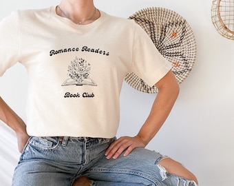 Romance Readers T-Shirt, Romance Book Shirt, Bookish, Book Tok, Romance Shirt, Book Club Shirt, Book Lovers Gift, Book Worm Shirt