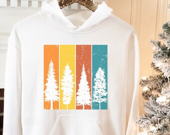 Kerstbomen Hoodie, Boerderij Verse Bomen, Kerst shirts voor vrouwen, Cadeau voor Kerstmis, Familie Vakantie Hoodie, Merry Christmas