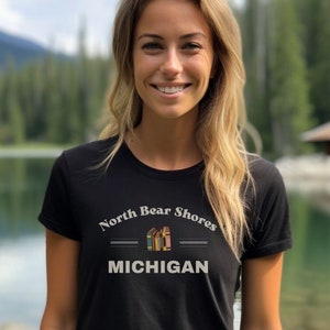 Beach Read T-Shirt, North Bear Shores Michigan Shirt, Pete's Coffee, Emily Henry Sweatshirt, Booktok, Book Merch, Book Gifts
