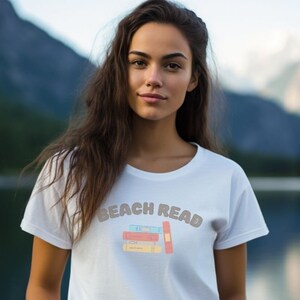 Comfort Colors Beach Read T-Shirt, North Bear Shores Michigan Shirt, Pete's Coffee, Emily Henry Shirt, Booktok, Book Merch, Beach Read Merch