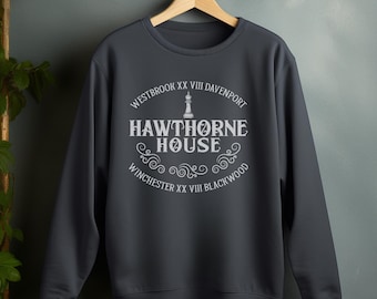 Hawthorne Haus Pullover, Inheritance Games Sweatshirt, Hawthorne Logo, Jennifer Lynn Barnes, die Hawthorne Vermächtnis, Bookish Merch