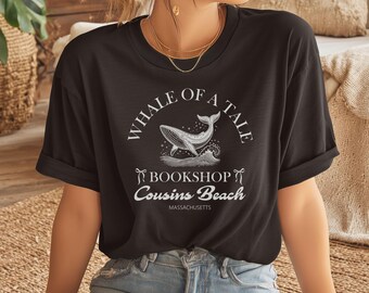 Whale of a Tale Bookshop T-Shirt | The Summer I Turned Pretty Merch | TSITP Comfort Colors Tee | Cousins Beach Shirt