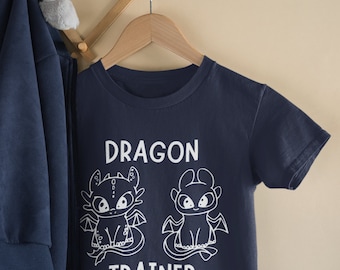 ヒックとドラゴンのTシャツ、ドラゴントレーナーのTシャツ、ライト
