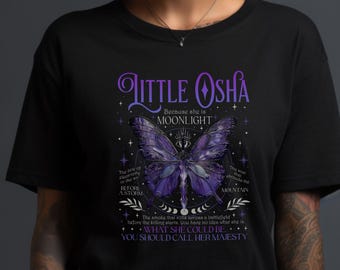 Quicksilver Little Osha T-Shirt | Bücherwurm Merch | Romantasy Bookish Shirt | Callie Hart von Quicksilver Merch