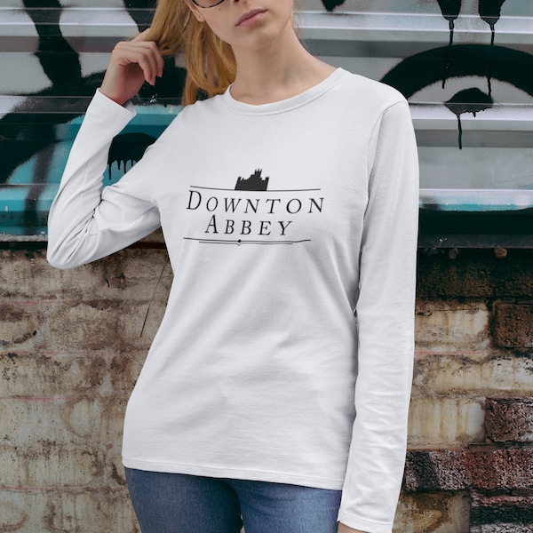 Downton Abbey Long Sleeve Tee, Downton Abbey Clothes, A New Era, Downton Show Gift Long Sleeve Shirt, Lady Mary Crawley, Watch Party Tee