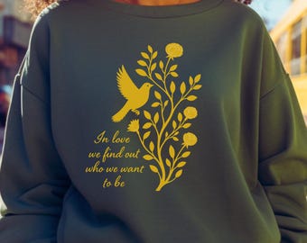 Näktergalen-tröjan, Kristin Hannah-merchandise, Näktergalens bokklubb-tröja, bokälskartröja, boklig merchandise