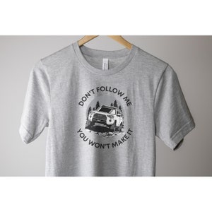 Toyota 4runner shirt, unisex 4runner tee, 4x4 Toyota T-shirt, dames Toyota shirt, heren Toyota shirt, overland shirt afbeelding 6