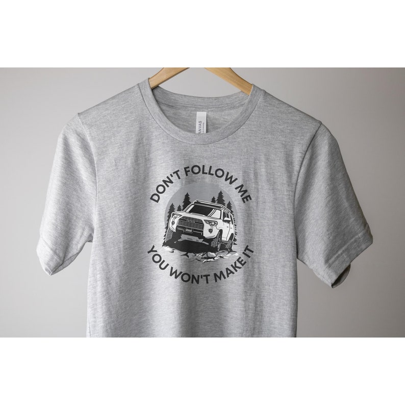 Toyota 4runner shirt, unisex 4runner tee, 4x4 Toyota T-shirt, dames Toyota shirt, heren Toyota shirt, overland shirt afbeelding 6