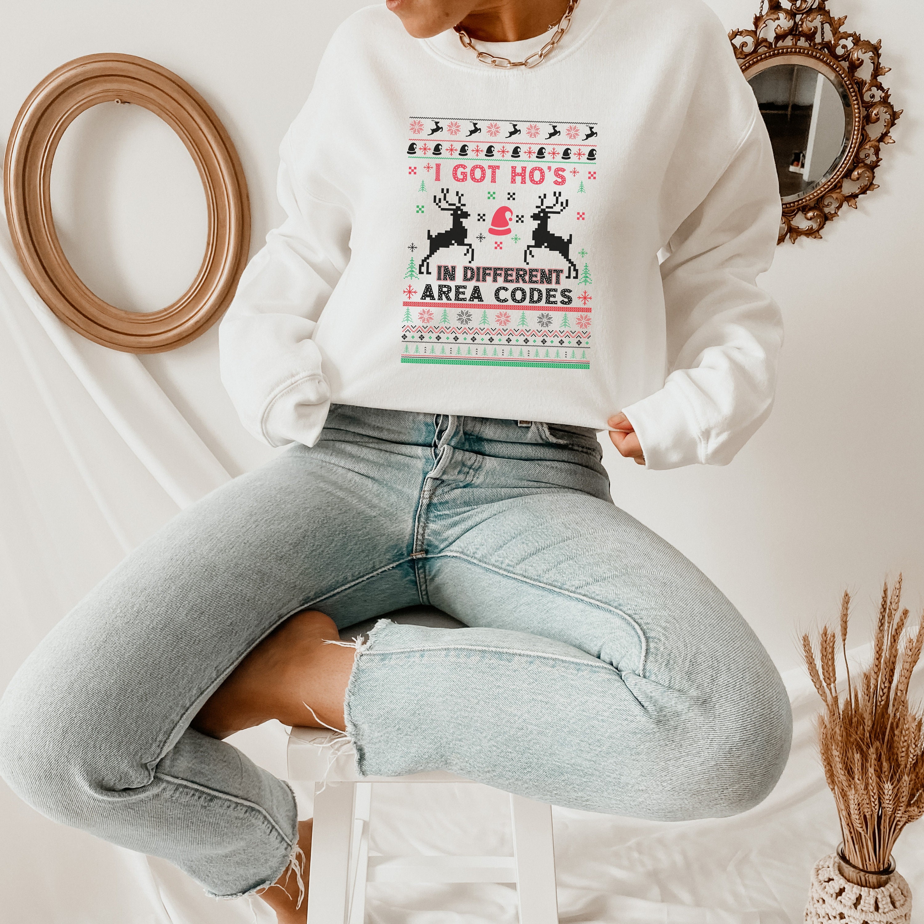 I got ho's christmas sweater hot sale