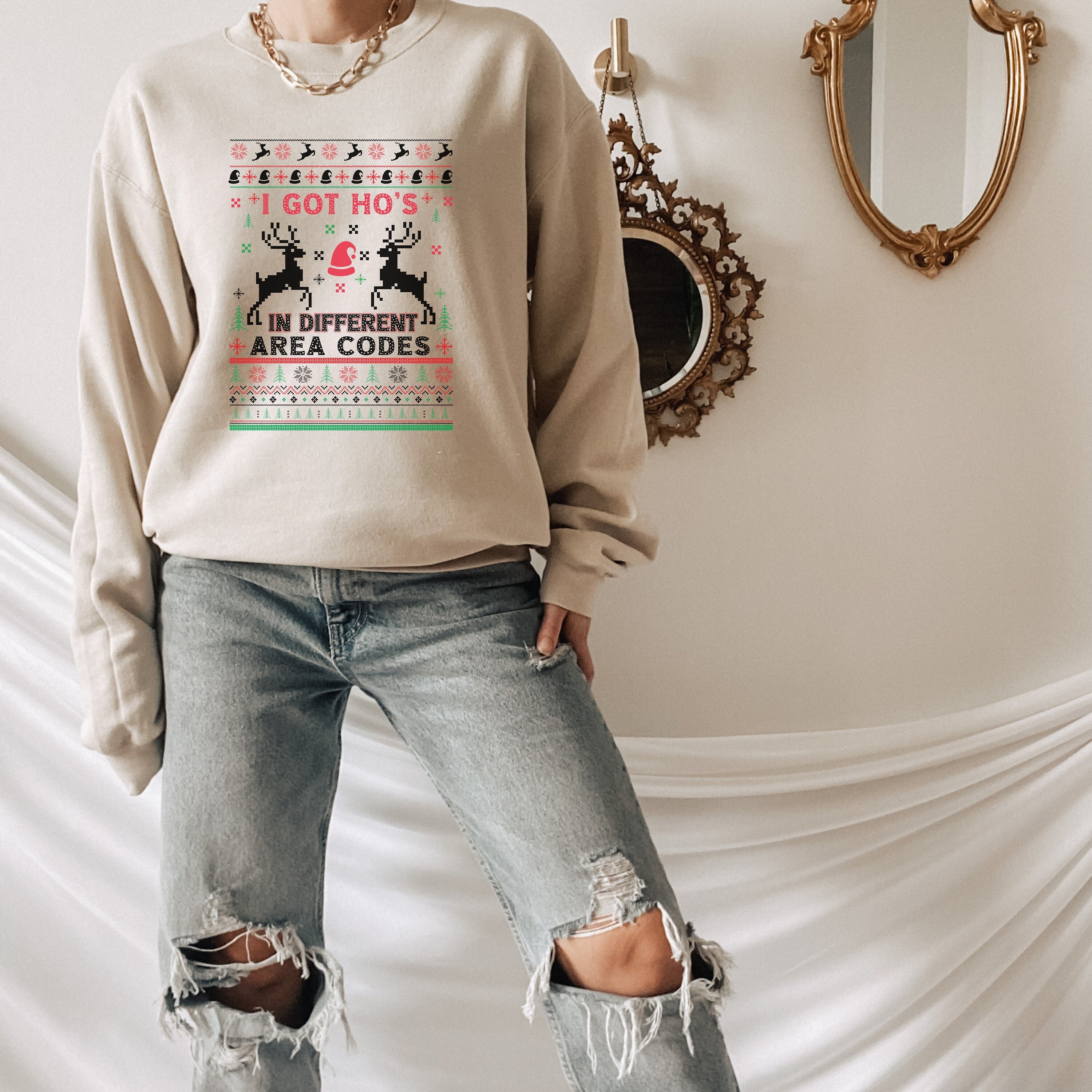 I got ho's christmas sweater online