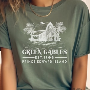 Anne of Green Gables Comfort Colors T-shirt, Anne With an E Shirt, Booktok Merch, Bookish Gift, Book Lover Gift, Dark Academia Clothing