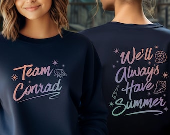 Team Konrad Sweatshirt | The Summer I Turned Pretty Merch (TSITP Farbverlaufsdesign)