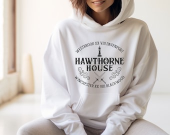 Hawthorne House Hoodie, Inheritance Games Hoodie, Classic Literature, Jennifer Lynn Barnes, Book Lover Gift, House Seven Gables