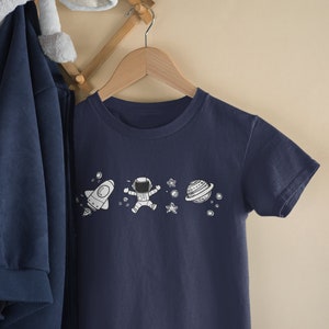 Astronaut Shirt, Planets Shirt, Spaceman Shirt, Astronaut Baby Onesie, Astronaut Family Tee, Astronaut Shirt for Kids, Outer Space Shirt