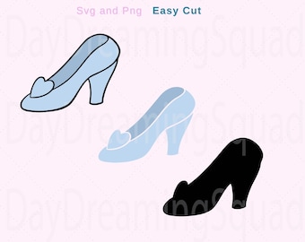Glass Slipper Svg, Princess svg, Digital Download, Digital File, TShirt File, Tumbler File, Cricut Svg, Silhouette Svg, Instant Download