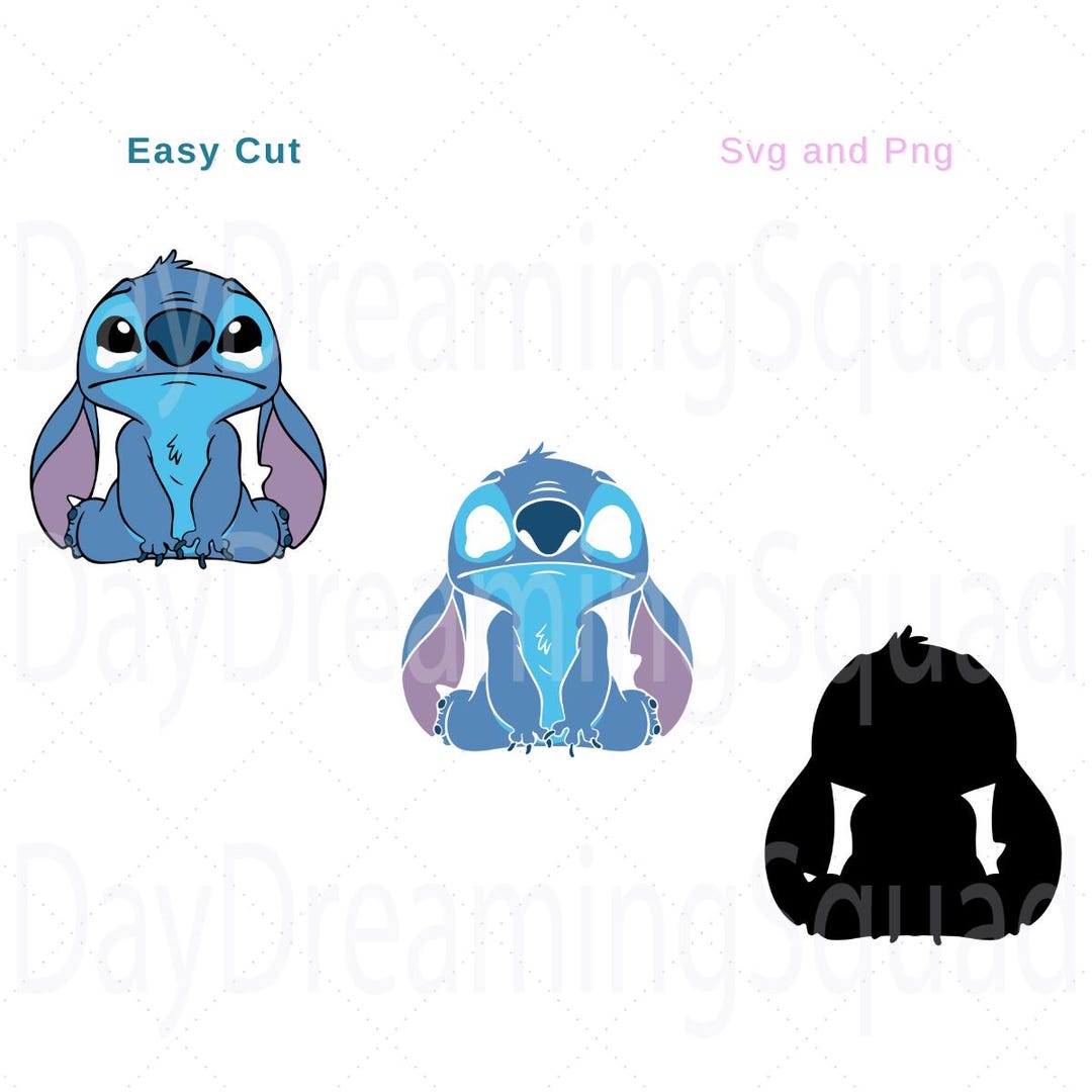 Blue Character Png and Svg, Instant Download Svg N Png, Digital File ...